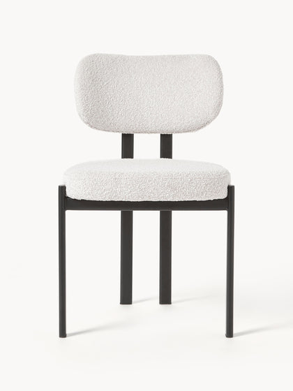 Westwing Collection Bouclé-Polsterstuhl Adrien Wochenangebot