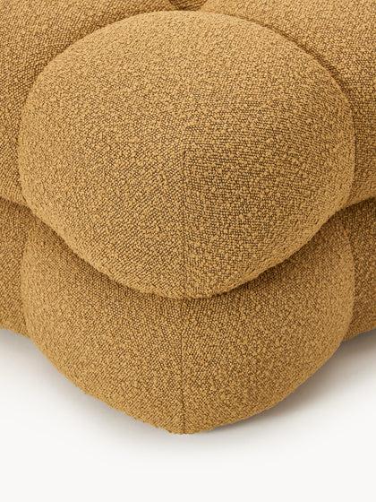 Westwing Collection Bouclé-Polsterhocker Ellie Letzte 3 Tage