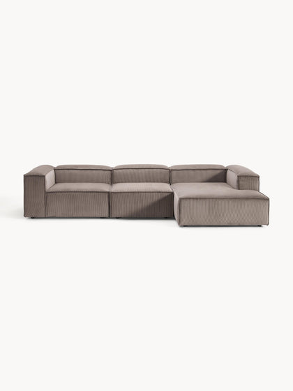 Westwing Collection Modulares Ecksofa Lennon aus Cord Bis zu 60% Rabatt