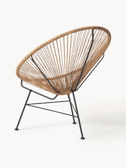 Westwing Collection Loungesessel Bahia aus Kunststoff-Geflecht Vierteljährliche Förderung