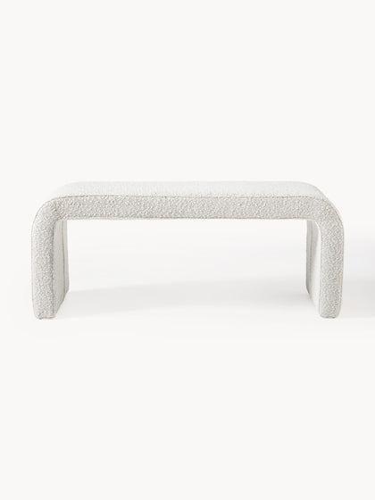 Westwing Collection Bouclé-Polsterbank Penelope Fabrikladen