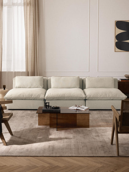 Westwing Collection Modulares XL-Sofa Felix (3-Sitzer) Begrenzt auf 3 Tage