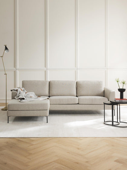 Westwing Collection Ecksofa Cucita (3-Sitzer) zollfrei