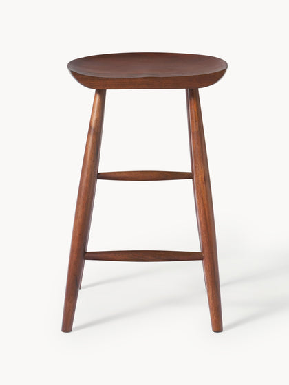 Westwing Collection Thekenhocker Nino aus Mangoholz 50% Rabatt für begrenzte Zeit