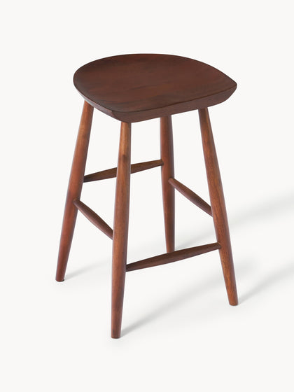 Westwing Collection Thekenhocker Nino aus Mangoholz 50% Rabatt für begrenzte Zeit