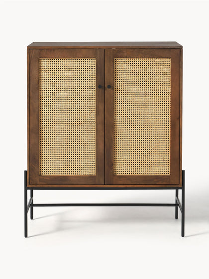 Westwing Collection Highboard Vienna mit Wiener Geflecht Rabatte dieses Monats