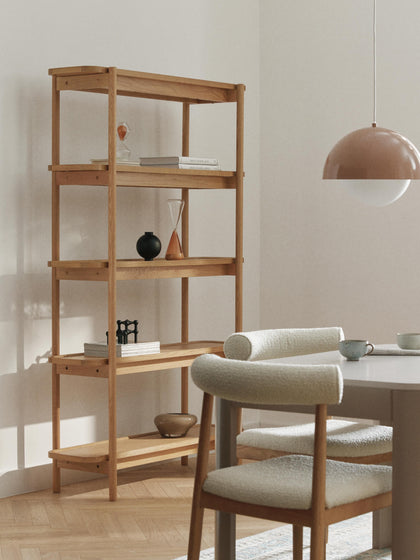 Westwing Collection Hohes Holz-Regal Libby Outlet