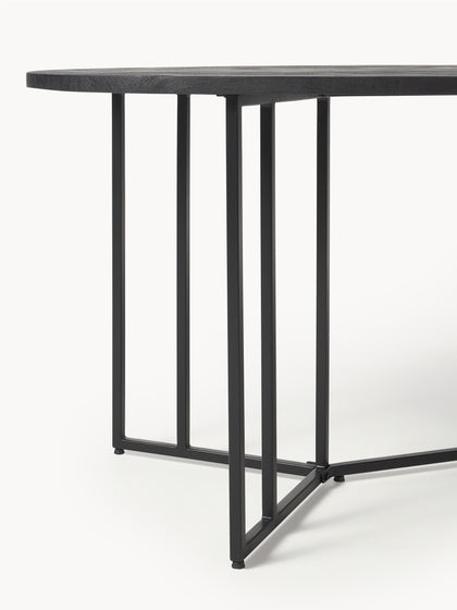 Westwing Collection Ovaler Esstisch Luca aus Mangoholz in verschiedenen Größen im Angebot