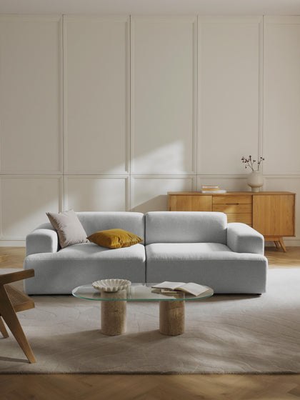 Westwing Collection Sofa Melva (3-Sitzer) Schlussverkauf