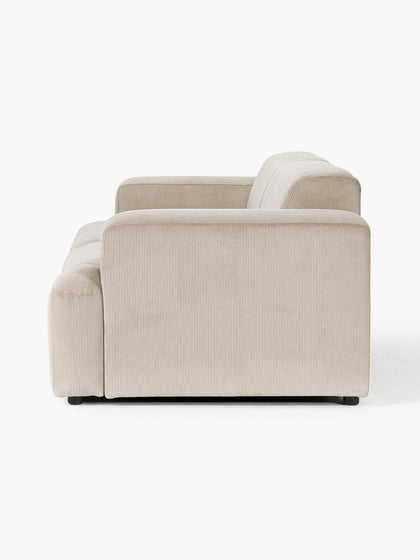 Westwing Collection Cord-Sofa Melva (3-Sitzer) Preisnachlass