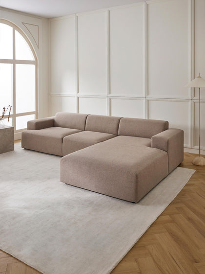 Westwing Collection Ecksofa Melva (4-Sitzer) Vatertagsangebot