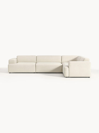Westwing Collection Großes Ecksofa Melva (4-Sitzer) Online Outlet
