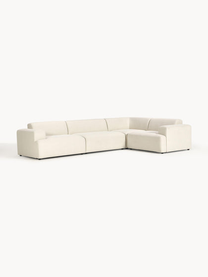 Westwing Collection Großes Ecksofa Melva (4-Sitzer) Online Outlet