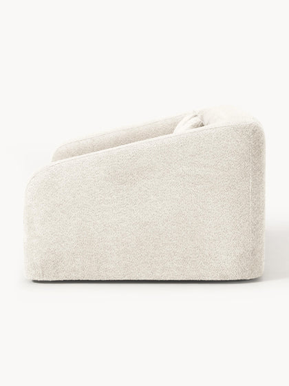 Westwing Collection Schlafsofa Eliot (2-Sitzer) aus Teddy-Bouclé Saisonale Angebote