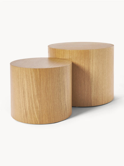 Westwing Collection Couchtische Dan aus Holz 2er-Set Bis zu 60% Rabatt