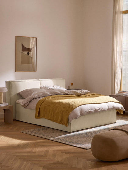 Westwing Collection Boxspringbett Lennon Vierteljährliche Förderung