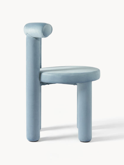 Westwing Collection Samt-Polsterstuhl Calan Super Rabatt
