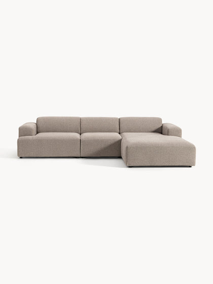 Westwing Collection Ecksofa Melva (4-Sitzer) 50% Rabatt mit kostenlosem Versand