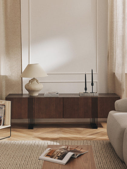 Westwing Collection Holz-Lowboard Ross Begrenzt auf 3 Tage