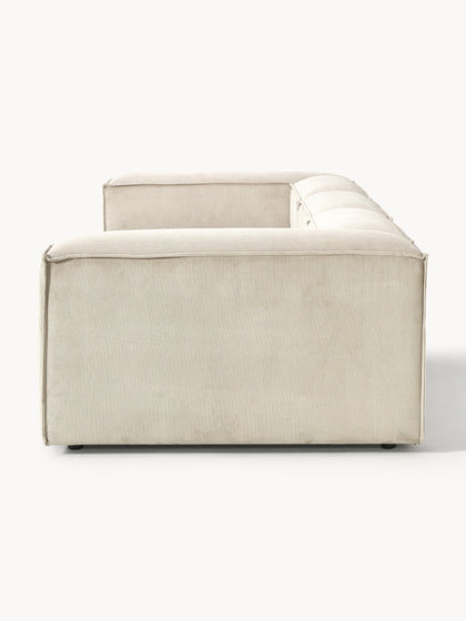 Westwing Collection Modulares Sofa Lennon (4-Sitzer) aus Cord Großer Ausverkauf