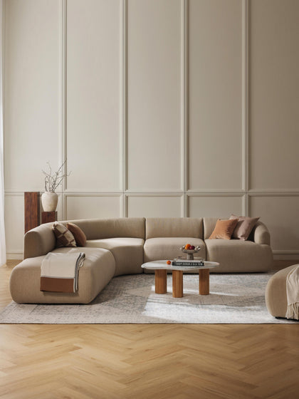 Westwing Collection Modulares Ecksofa Sofia (4-Sitzer) Cyber Monday