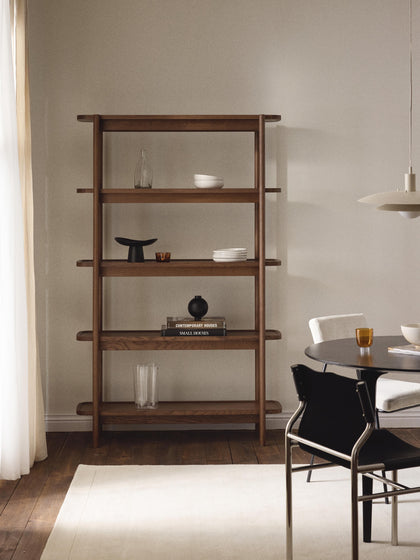 Westwing Collection Hohes Holz-Regal Libby Vatertagsangebot