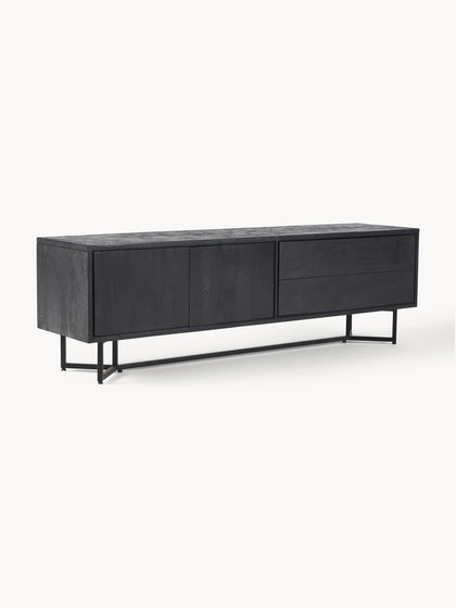 Westwing Collection Lowboard Luca aus Mangoholz Bestseller