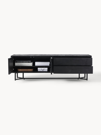 Westwing Collection Lowboard Luca aus Mangoholz Bestseller