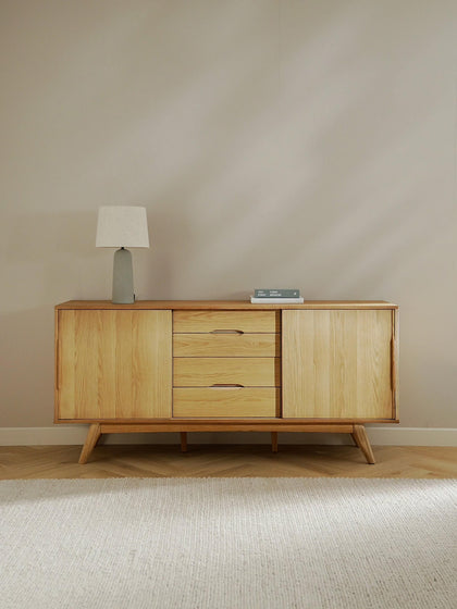 Westwing Collection Holz-Sideboard Bettina Riesige Ersparnisse