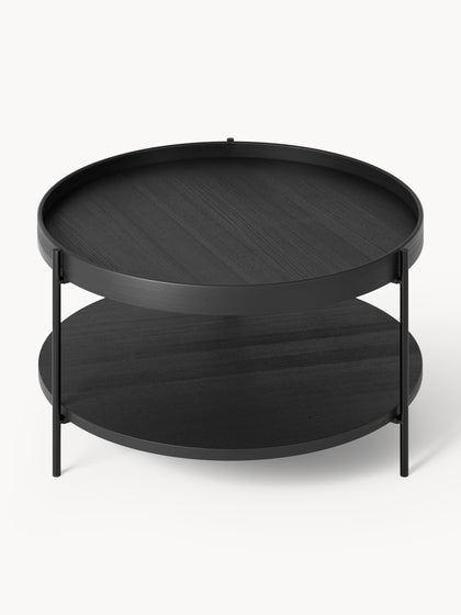 Westwing Collection Runder Holz-Couchtisch Renee Super Sparpreis