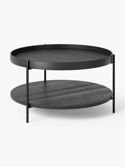 Westwing Collection Runder Holz-Couchtisch Renee Super Sparpreis