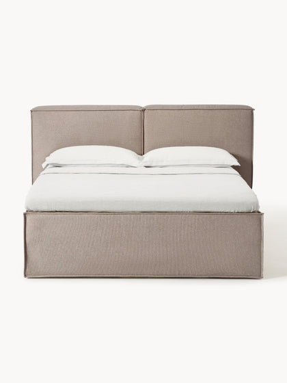 Westwing Collection Boxspringbett Lennon Letzter Tag