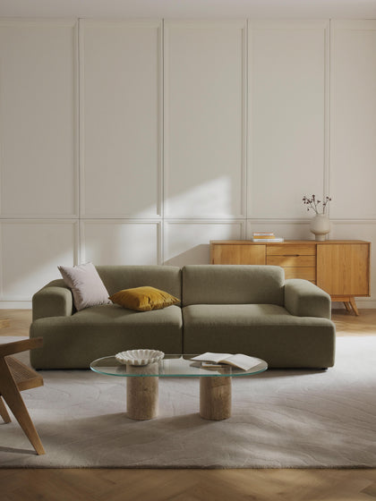 Westwing Collection Sofa Melva (3-Sitzer) Bis zu 60% Rabatt