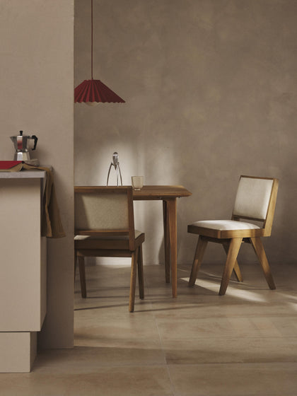 Westwing Collection Holzstuhl Sissi mit Polsterung Fabrikladen