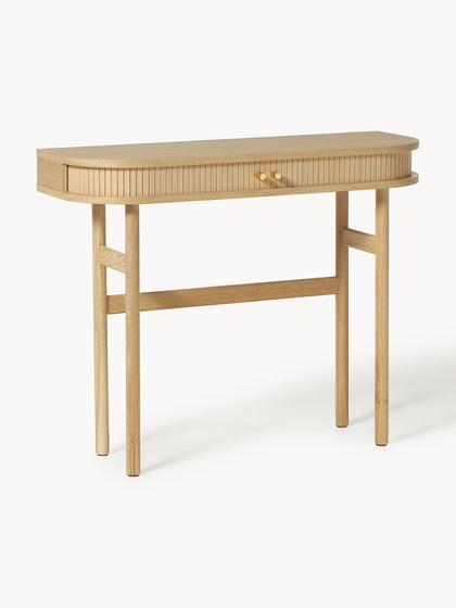 Westwing Collection Konsole Calary mit geriffelter Front Im Verkauf