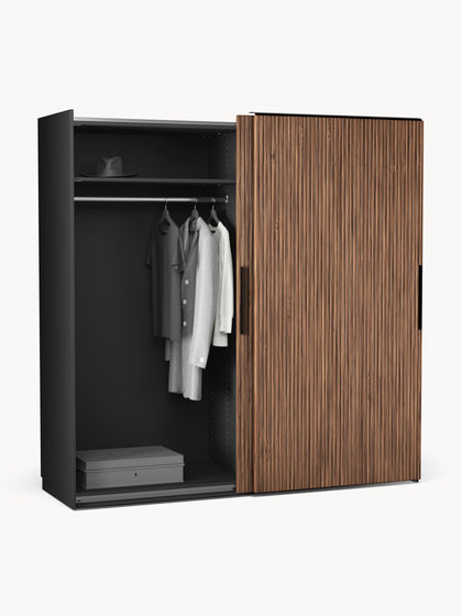 Westwing Collection Modularer Schwebetürenschrank Simone 200 cm Breite mehrere Varianten zollfrei