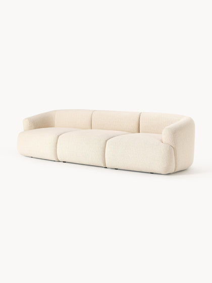 Westwing Collection Modulares Bouclé-Sofa Sofia (3-Sitzer) Outlet