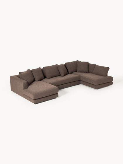 Westwing Collection Bouclé-Wohnlandschaft Tribeca Schlussverkauf