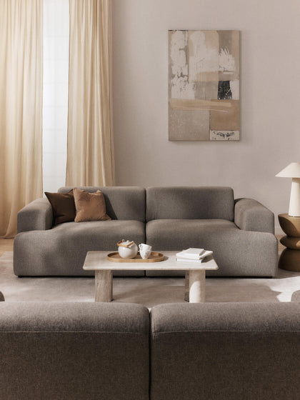 Westwing Collection Sofa Melva (3-Sitzer) Fabrikpreis