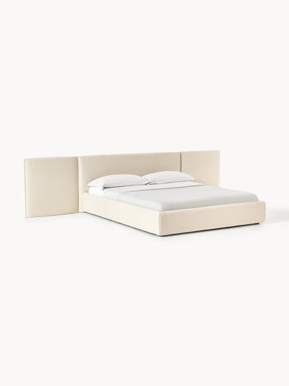 Westwing Collection Polsterbett Otis mit klappbarem Kopfteil Sonderangebot