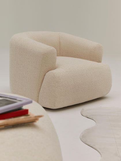 Westwing Collection Bouclé-Sessel Sofia Preisnachlass