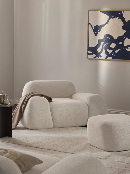 Westwing Collection Loungesessel Wolke aus Bouclé Black Friday
