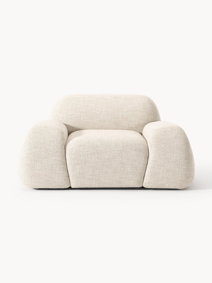 Westwing Collection Loungesessel Wolke aus Bouclé Black Friday