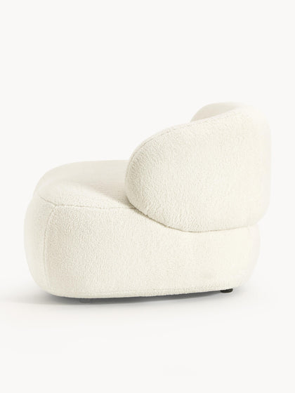 Westwing Collection Loungesessel Alba aus Teddyfell Muttertagsangebot