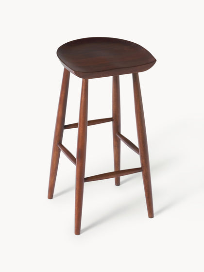 Westwing Collection Barhocker Nino aus Mangoholz Online Outlet