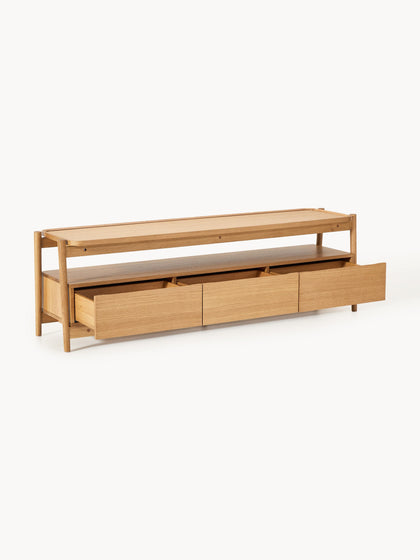 Westwing Collection Holz-Lowboard Libby Zeitlich begrenztes Angebot
