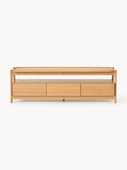 Westwing Collection Holz-Lowboard Libby Zeitlich begrenztes Angebot