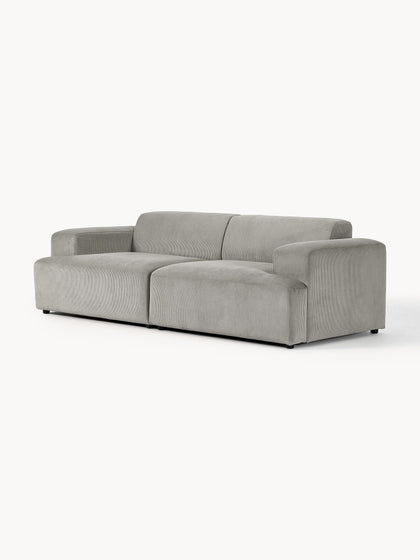 Westwing Collection Cord-Sofa Melva (3-Sitzer) Exklusive Angebote