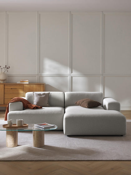 Westwing Collection Ecksofa Melva (3-Sitzer) Neuheiten