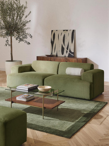 Westwing Collection Cord-Sofa Melva (2-Sitzer) Saisonale Angebote